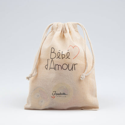 Gele badset met eendje "Baby Love"