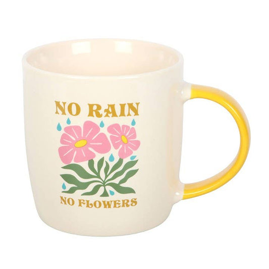 Mug “No Rain No Flower”