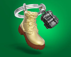 Hiking Shoe Keychain
