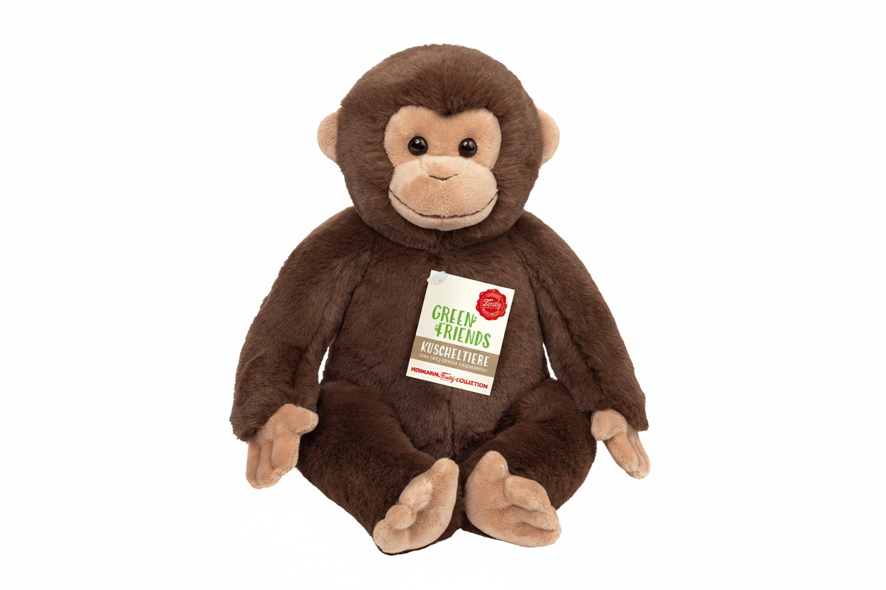 Sitting Monkey Plush