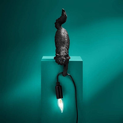 Lampe de table Chat Chichi, Noir