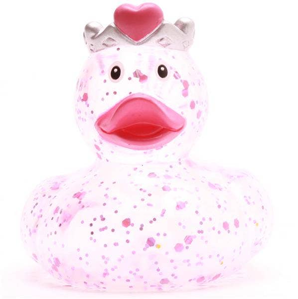Princess Pink Glitter Duck