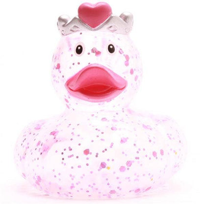 Princess Pink Glitter Duck