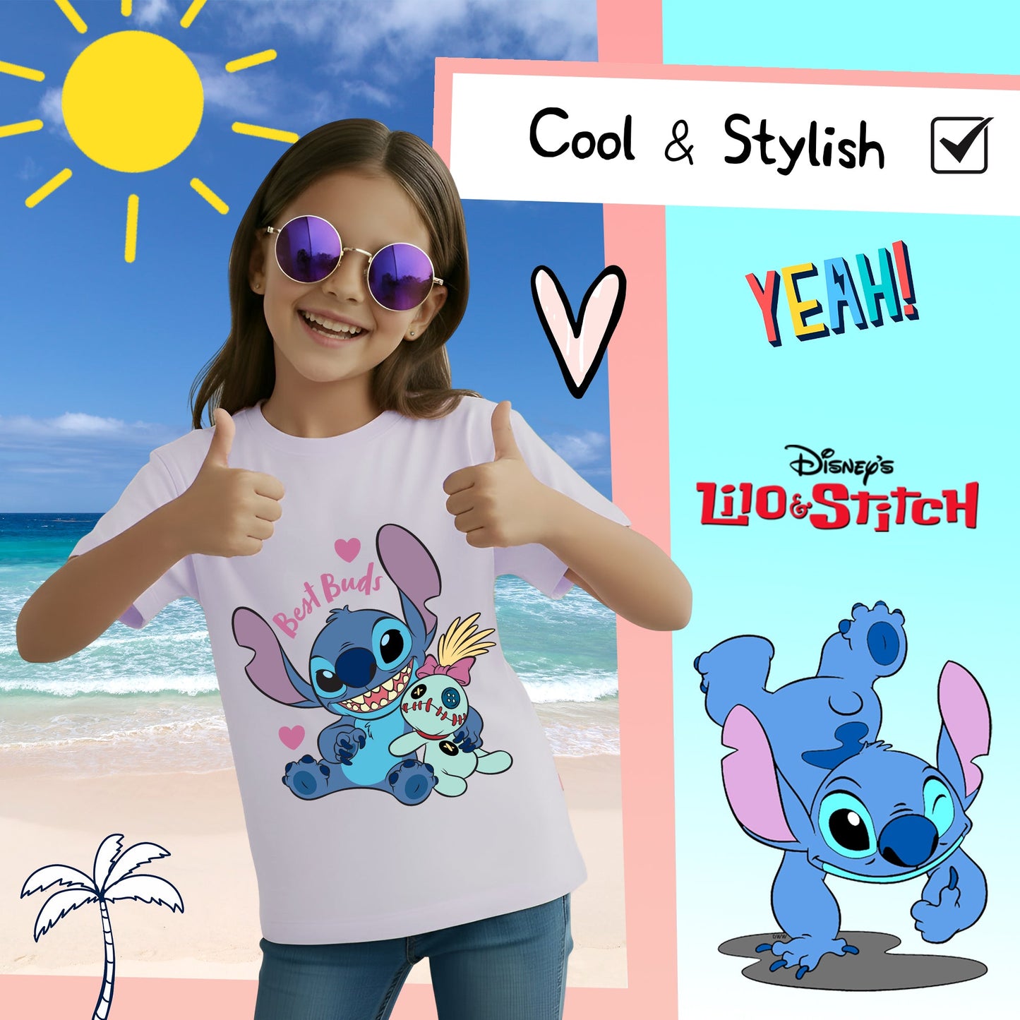 Stitch T-shirt – Best Buds