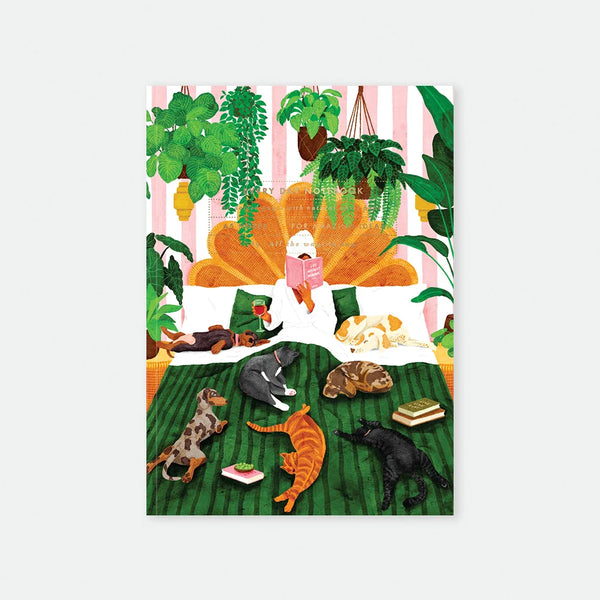 Life With Pets & Plants - Notebook A5