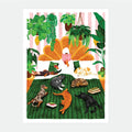 Life with Pets & Plants - Poster