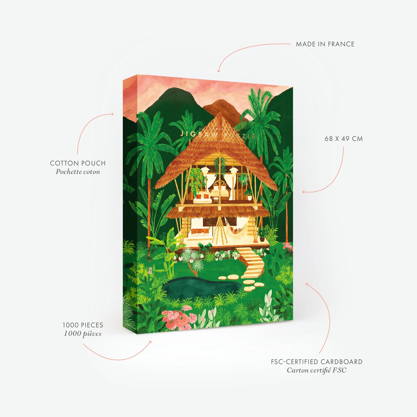 Ubud - 1000-piece jigsaw puzzle