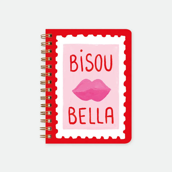 Bisous Bella - Notebook Spiral