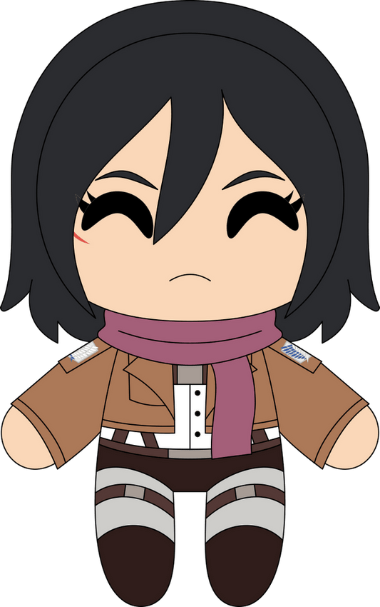 Chibi Mikasa Plush (9in)