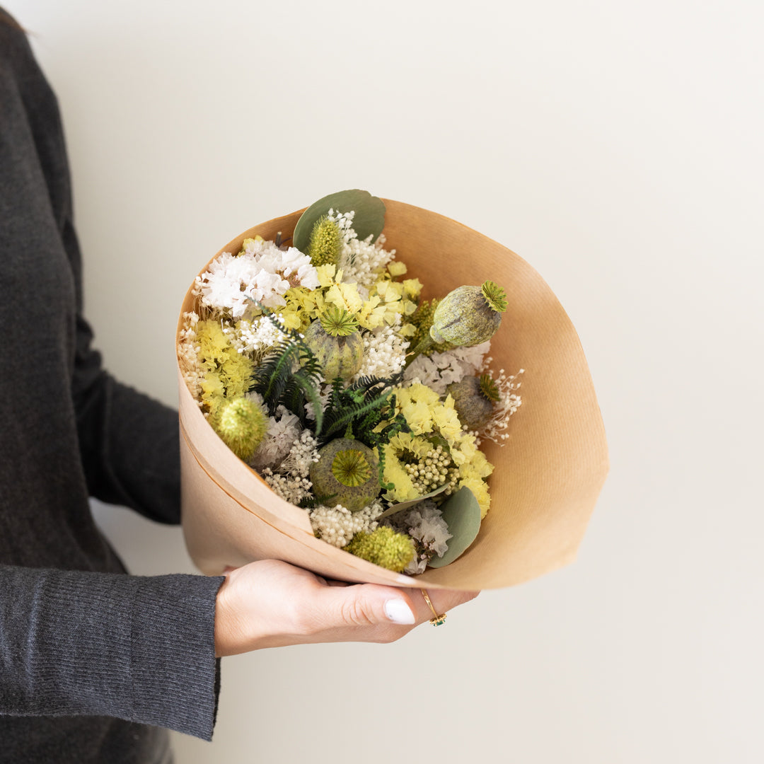 Bouquet de fleurs séchées Olivia