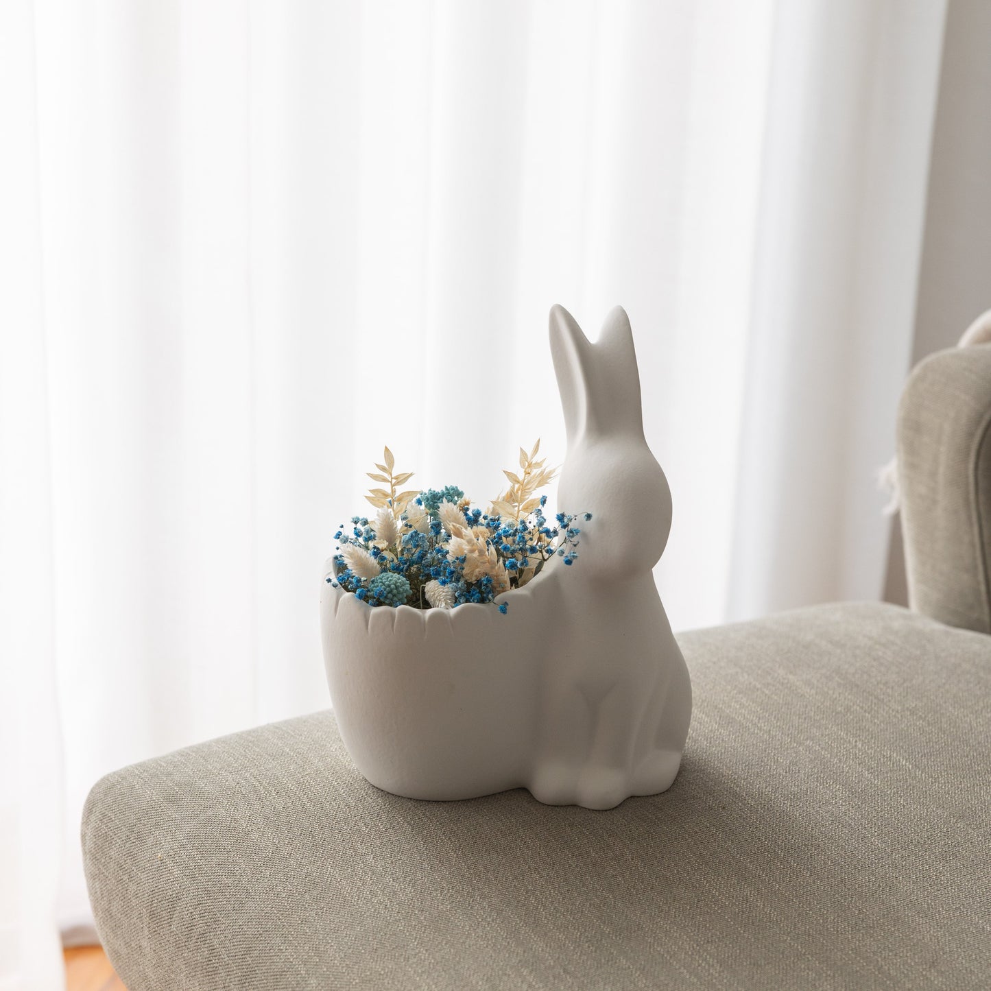 Vase lapin en céramique – Oito.Atelier – vue 2