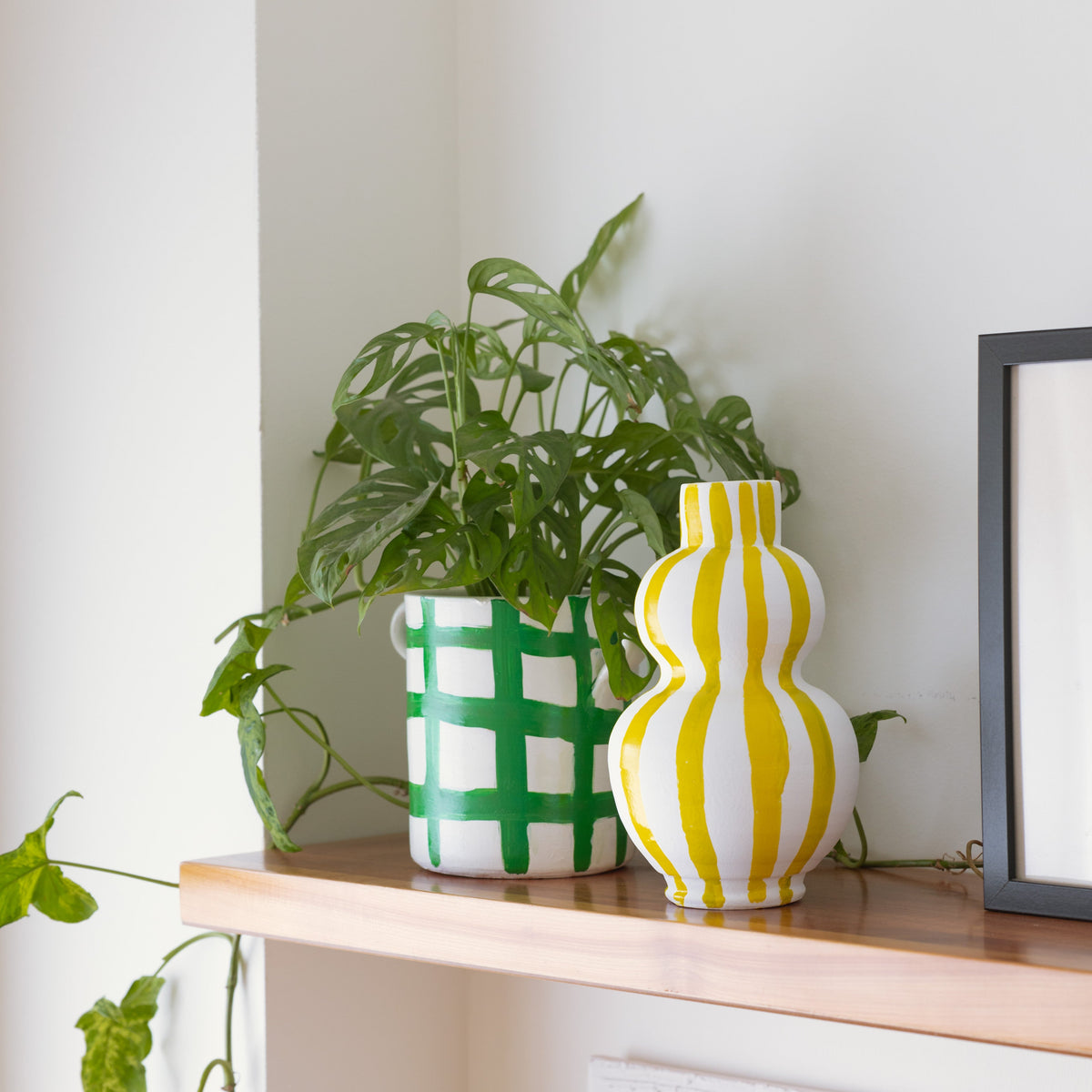 Vase décoratif Bergamo en céramique – Oito.Atelier – vue 2