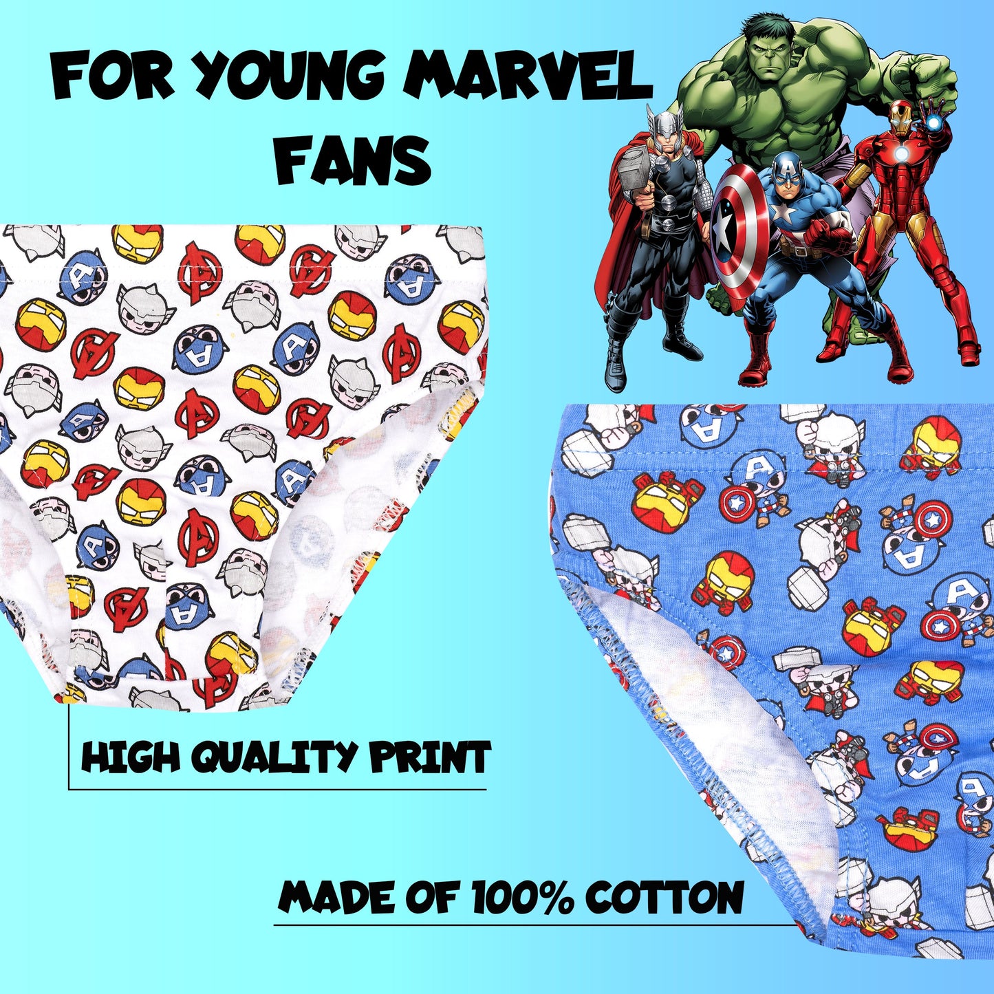 Underwear Avengers – Multicolour