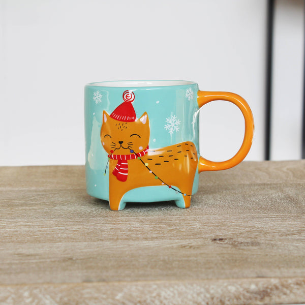 Mug Chat de Noël