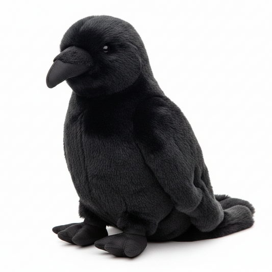 Peluche Corbeau