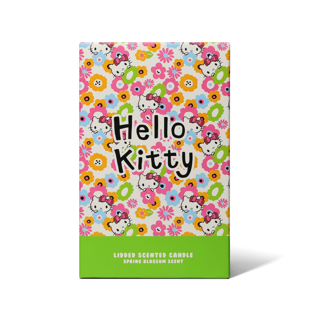 Bougie Parfumée Hello Kitty Seasons, Fleur de Printemps, Couvercle 3D