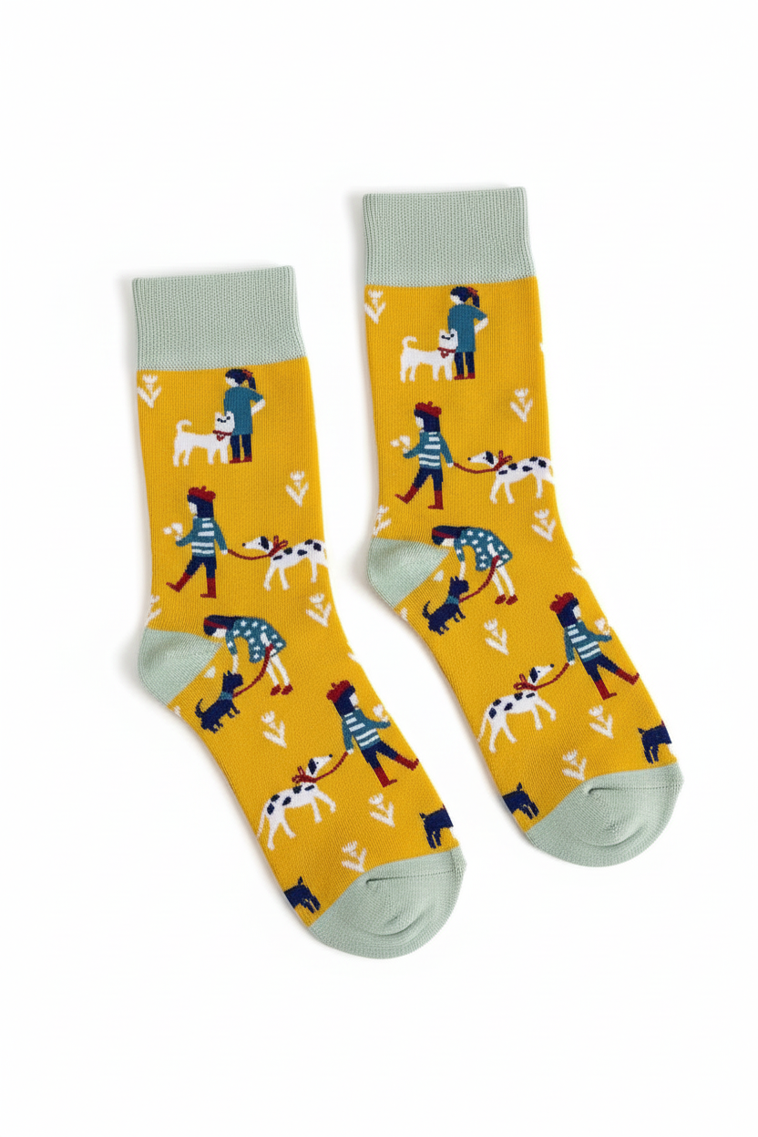 Chaussettes Promenade avec son Chien