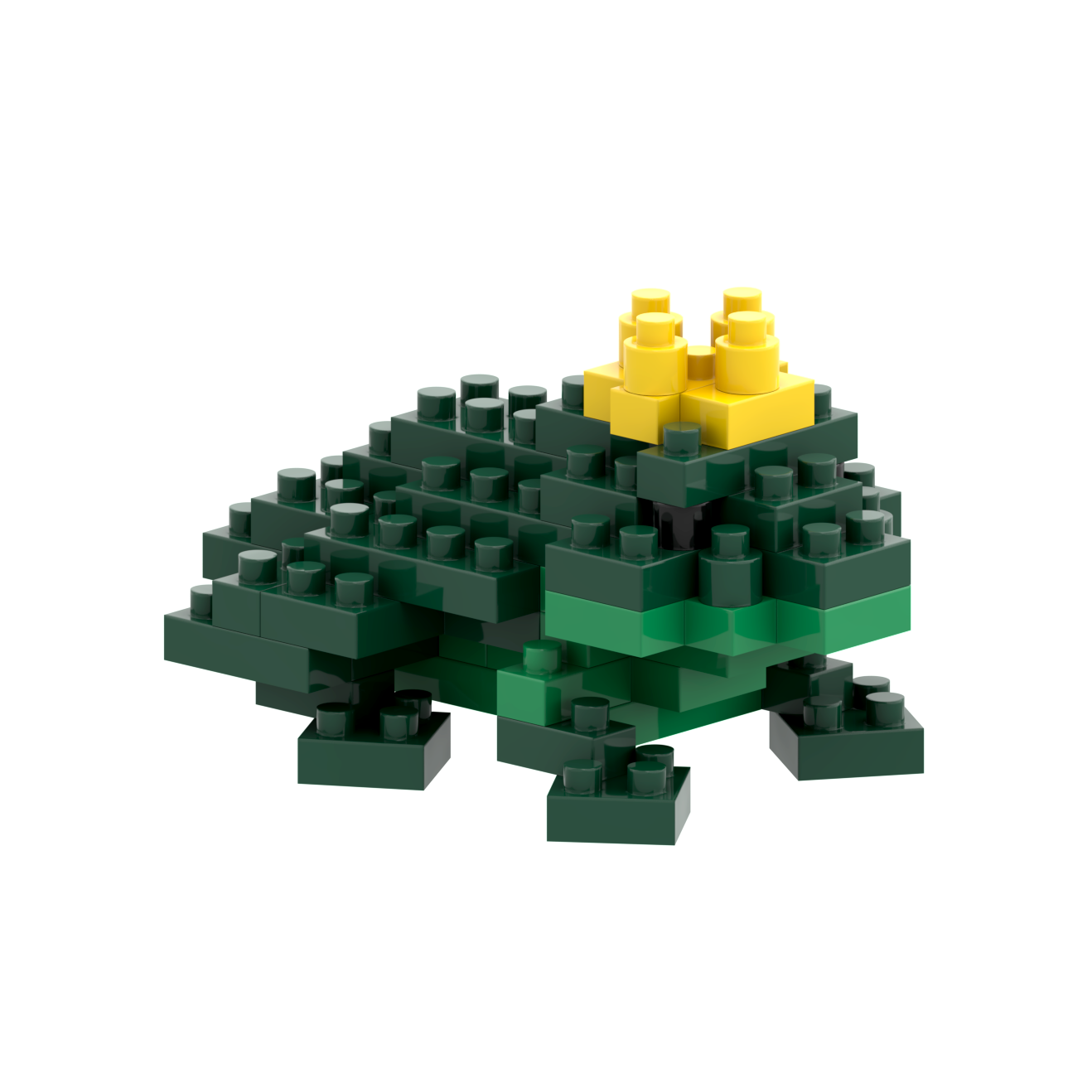 Carte postale BRIXIES Frog King