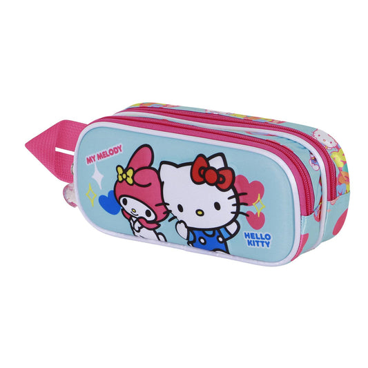 Sanrio Hello Kitty Friendship 3D dubbele etui