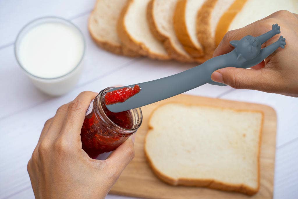Spatule de Petit-Déjeuner Chaton