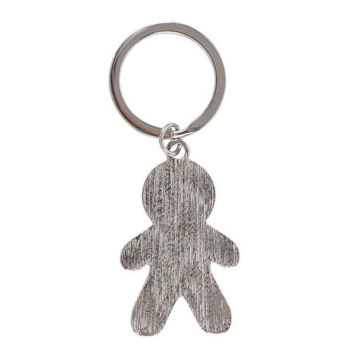 Spooky Gingerbread Gothic Christmas Keychain