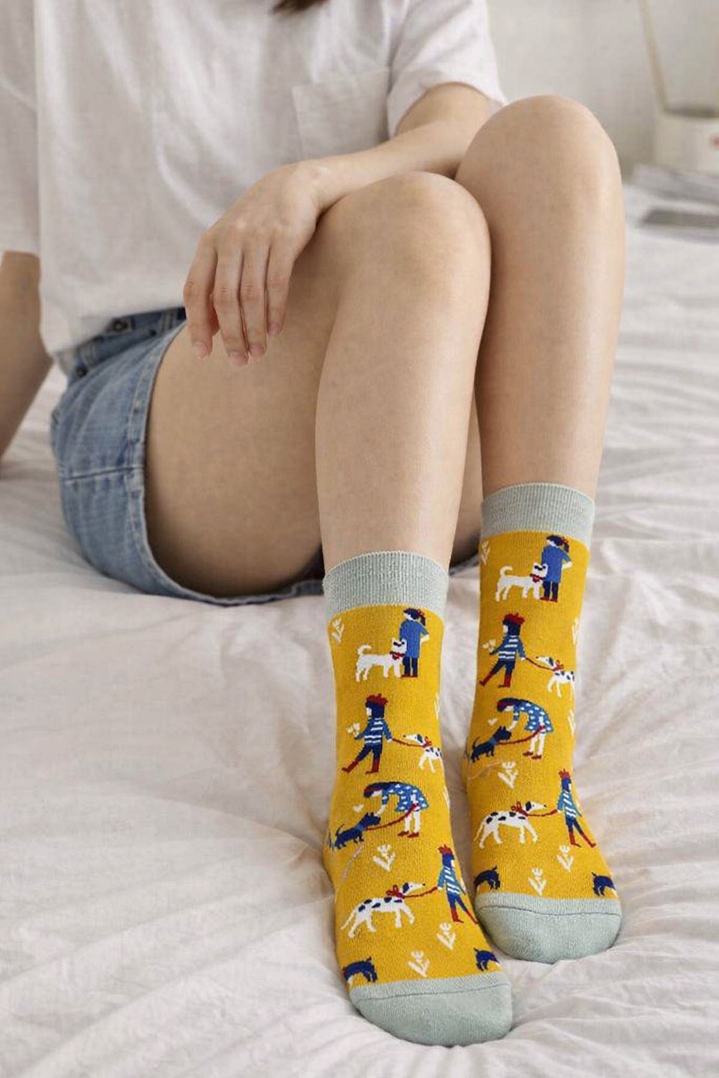 Chaussettes Promenade avec son Chien