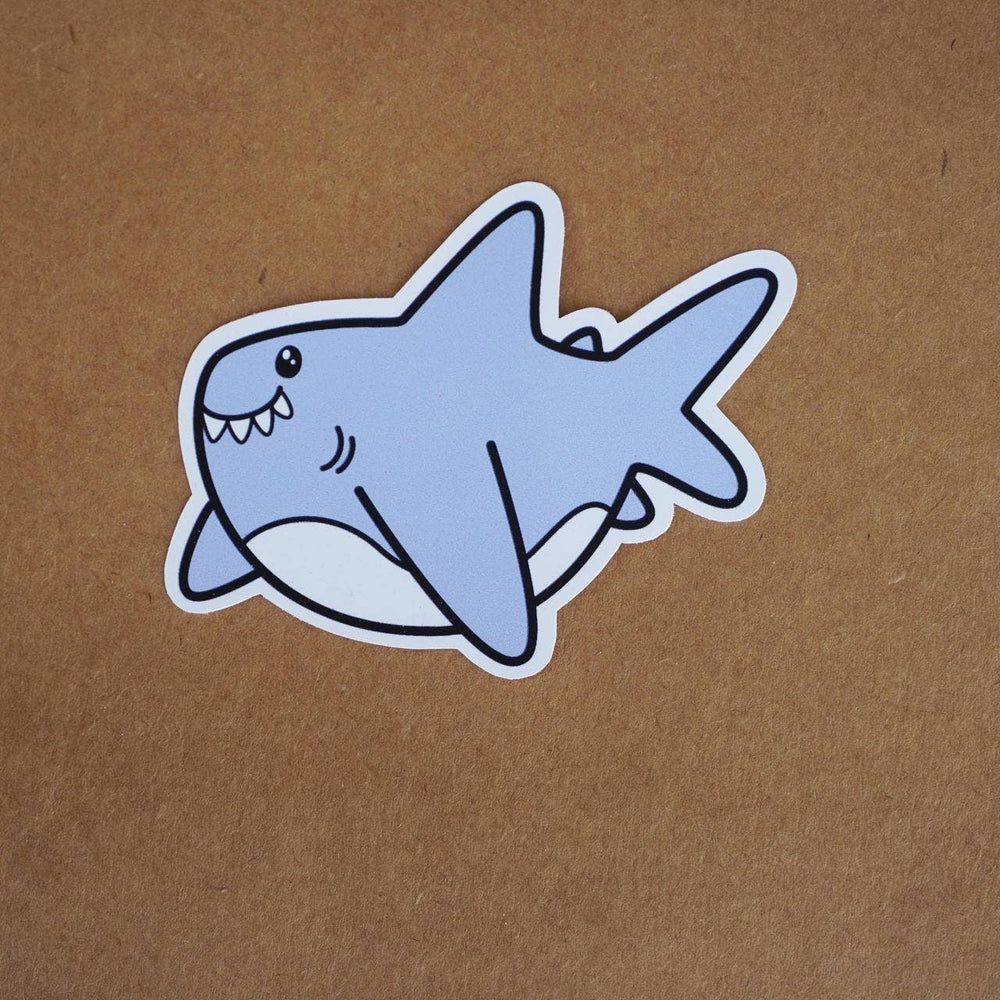 Autocollant Grand Requin Blanc