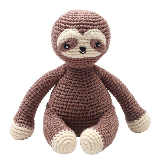 Peluche en Crochet - Paresseux marron