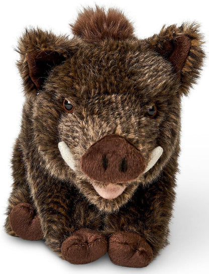 Plush Wild Boar, sitting