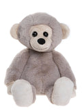 Bear & Me Pebble Gray Naughty Monkey pluche speelgoed