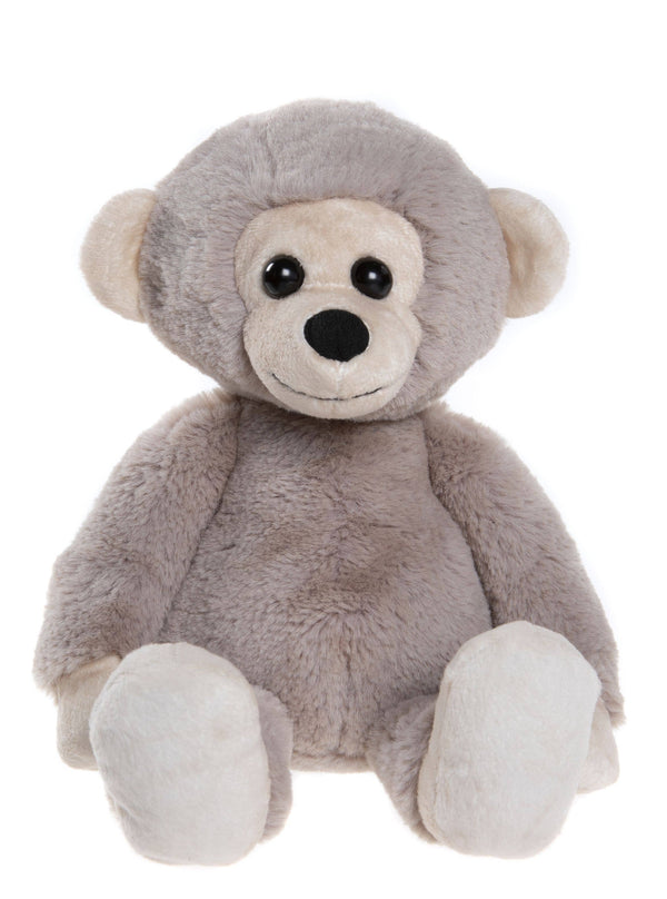 Peluche Bear & Me Singe Coquin Gris Galet