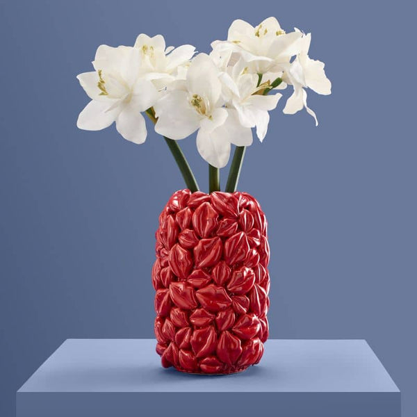 Vase Lèvres Rouges