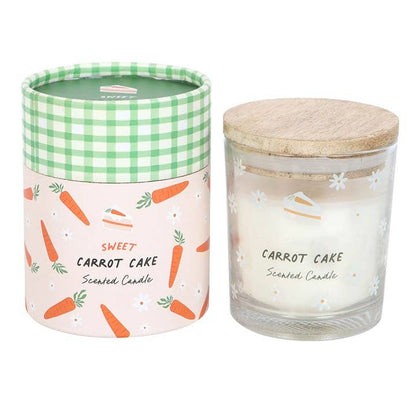 Bougie parfumée à la tarte aux carottes sucrée