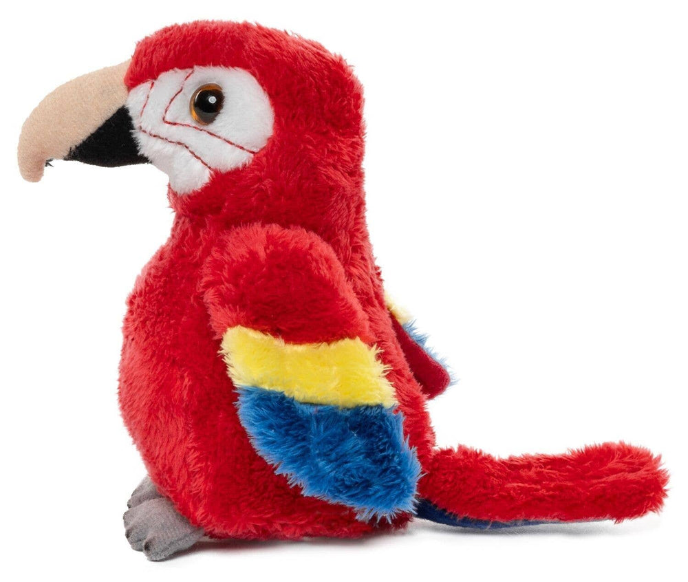 Peluche Perroquet Rouge