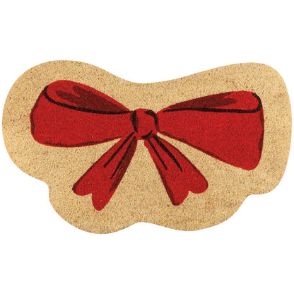 Paillasson en fibre de coco en forme de Jubilee Bowtique