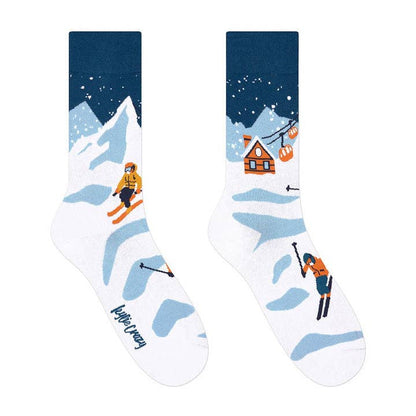 Chaussettes Dépareillées Ski