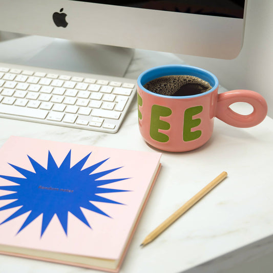 Tasse à Café Rose Helio Ferretti Vue 1