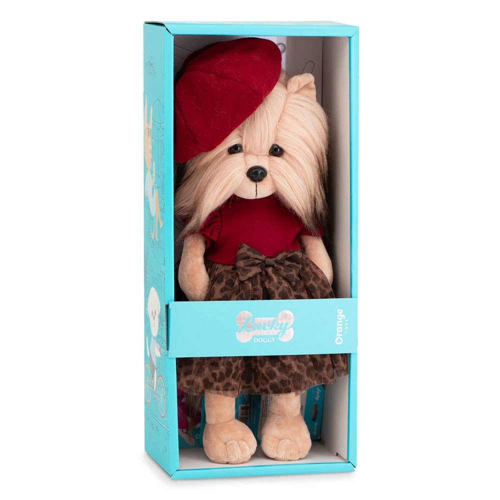 Poupée Chien Lucky Yoyo : Mademoiselle - 38 cm