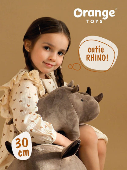 Peluche Orange Life Rhinocéros (30cm)