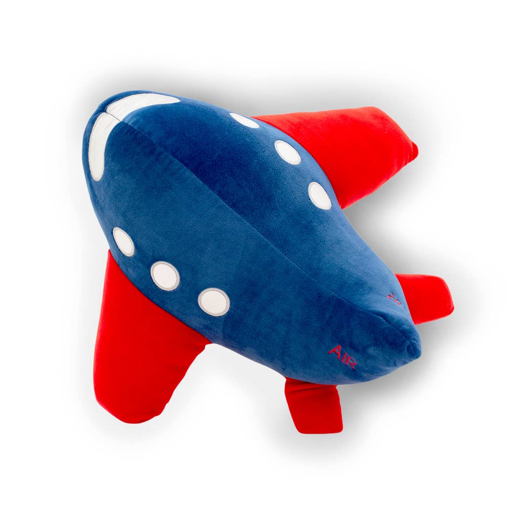 Airplane plush cushion 40 cm