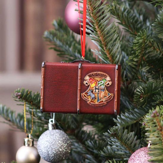 Harry Potter kerstdecoratie - Zweinstein koffer 
