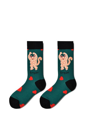 Chaussettes Chat “Funny Cat Love”