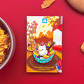 Pijnboompitten, witte eend, ontbijtgranen, cornflakes
