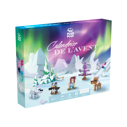 PLUS PLUS Advent Calendar "Northern Lights" 600p
