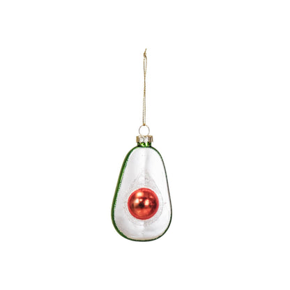 Avocado Christmas bauble