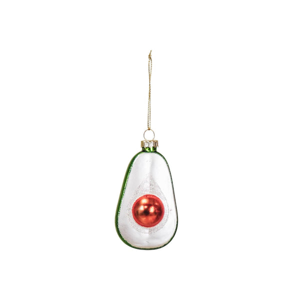 Avocado-Weihnachtskugel