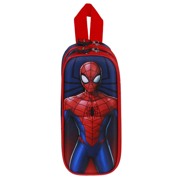 Marvel Spiderman Solid-3D dubbele etui voor potloden