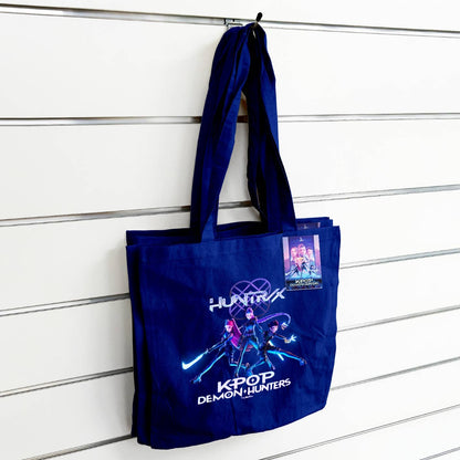 Tote bag Bleu Marine K-POP Demon Hunters - Trio