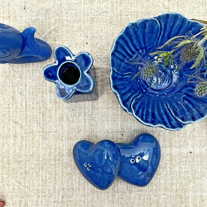 Sel et poivre Cœur bleu
