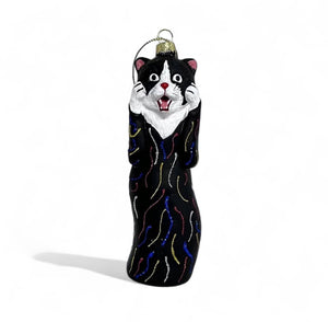 Boule de Noël Chat « Le Cri » d’Edvard Munch